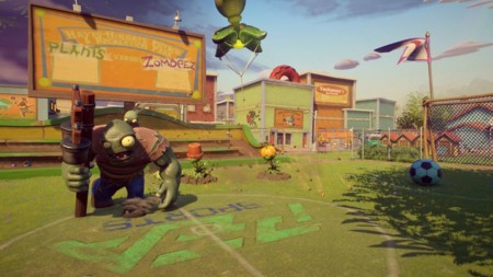 El patio de Plants vs. Zombies: Garden Warfare 2 es particular, cuando llueve... se lía la fiesta parda