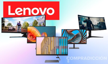 Semana de ofertas en monitores Lenovo: modelos para jugar y trabajar a precios superrebajados