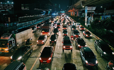 India atasco de coches