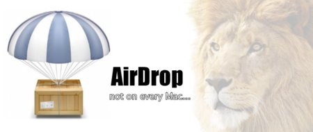 OS X Lion: AirDrop no está disponible en todos los Macs