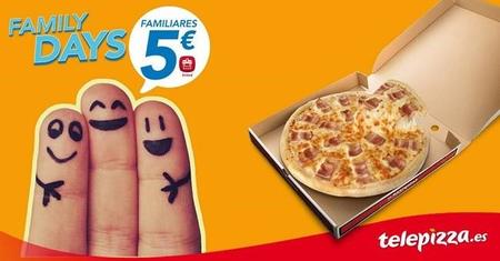 Telepizza repite con sus 'Family days': 25, 26 y 27 de junio