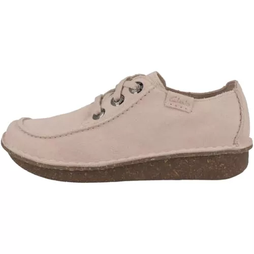 Clarks - Funny Dream, Oxford De Las Mujeres, Light Pink Lea,