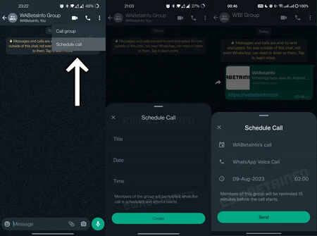 WaBetaInfo のスクリーンショット