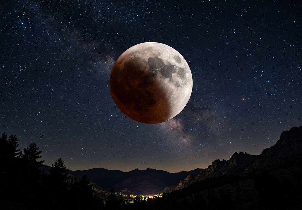 España se prepara para un eclipse parcial de Luna este mismo mes. Y no necesitarás gafas ni filtros para el móvil