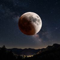 España se prepara para un eclipse parcial de Luna este mismo mes. Y no necesitarás gafas ni filtros para el móvil 