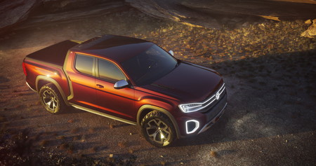 Volkswagen estudia la posibilidad de una pick-up mediana para EE.UU. con la Atlas Tanoak Concept