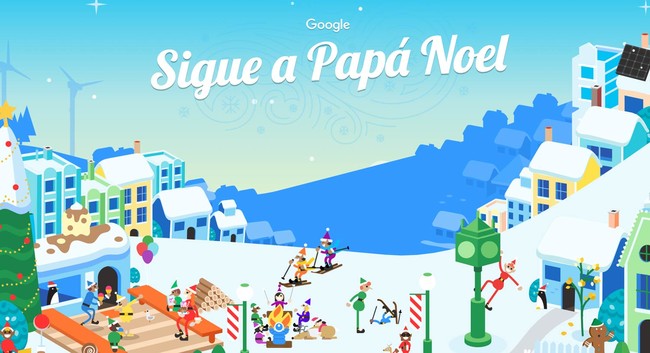 Google Sigue Papa Noel 