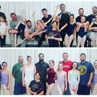 Los divertidísimos vídeos de una clase de ballet de padres e hijas 