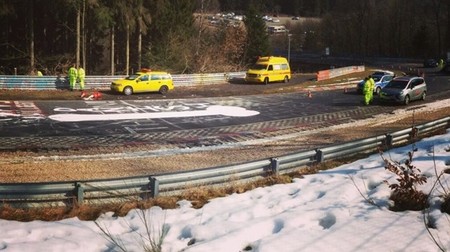 Cierran Nürburgring por culpa de un pene gigante