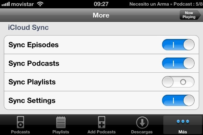 downcast icloud podcasts