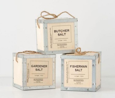 Las artesanas sales de French Farm Collection, perfectas para personalizar tu cocina