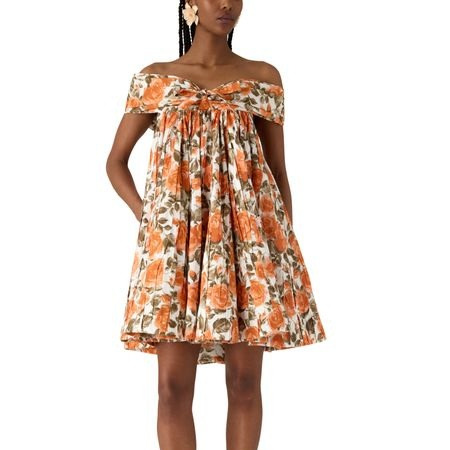 CHLOE
Printed mini Babydoll dress