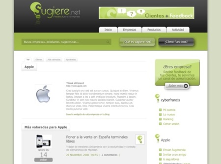Sugiere.net, red social de sugerencias, es relanzado oficialmente