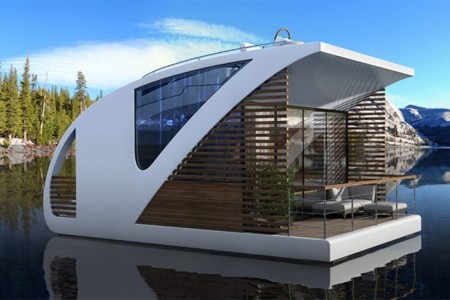 Un original hotel flotante para pasar las vacaciones sobre el agua