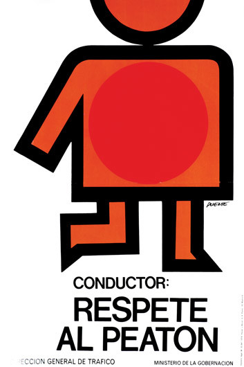 1976 Conductor Respete Al Peaton