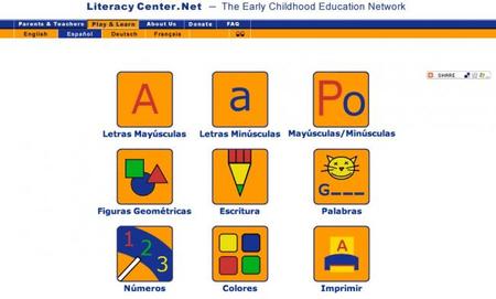 Literacy Center, para practicar en casa la lectura y escritura básicas