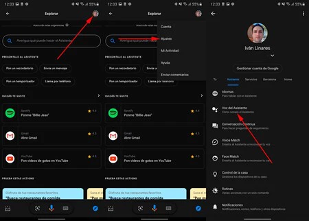 Google アシスタントの音声を変更する