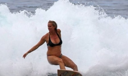 Bethany Hamilton sigue surfeando a pesar de estar embarazada