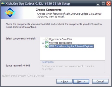 Internet Explorer puede reproducir vídeos usando HTML5 con un plugin