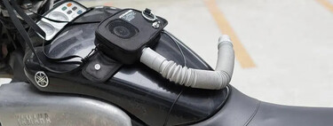 El inventaco japonés definitivo para ir fresquito en la moto es este ventilador con turbo. Sí, es legal y muy barato