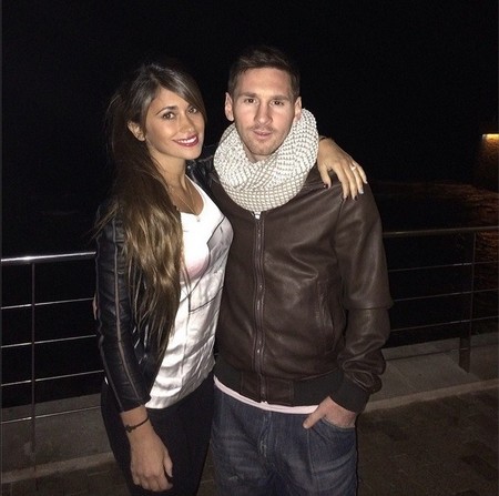 Qué tierno se nos pone Messi felicitando el cumpleaños a su churri