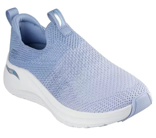 Skechers Arch FIT 2.0, Zapatillas Mujer, Blue, 38 EU