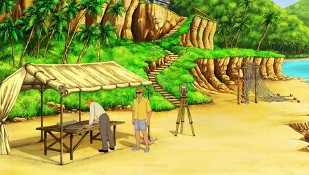 George On The Beach In Broken Sword The Smoking Mirror Reforged