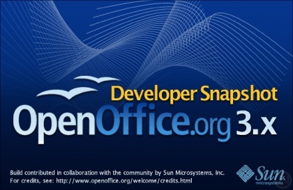 Disponible la primera versión candidata de OpenOffice 3.0