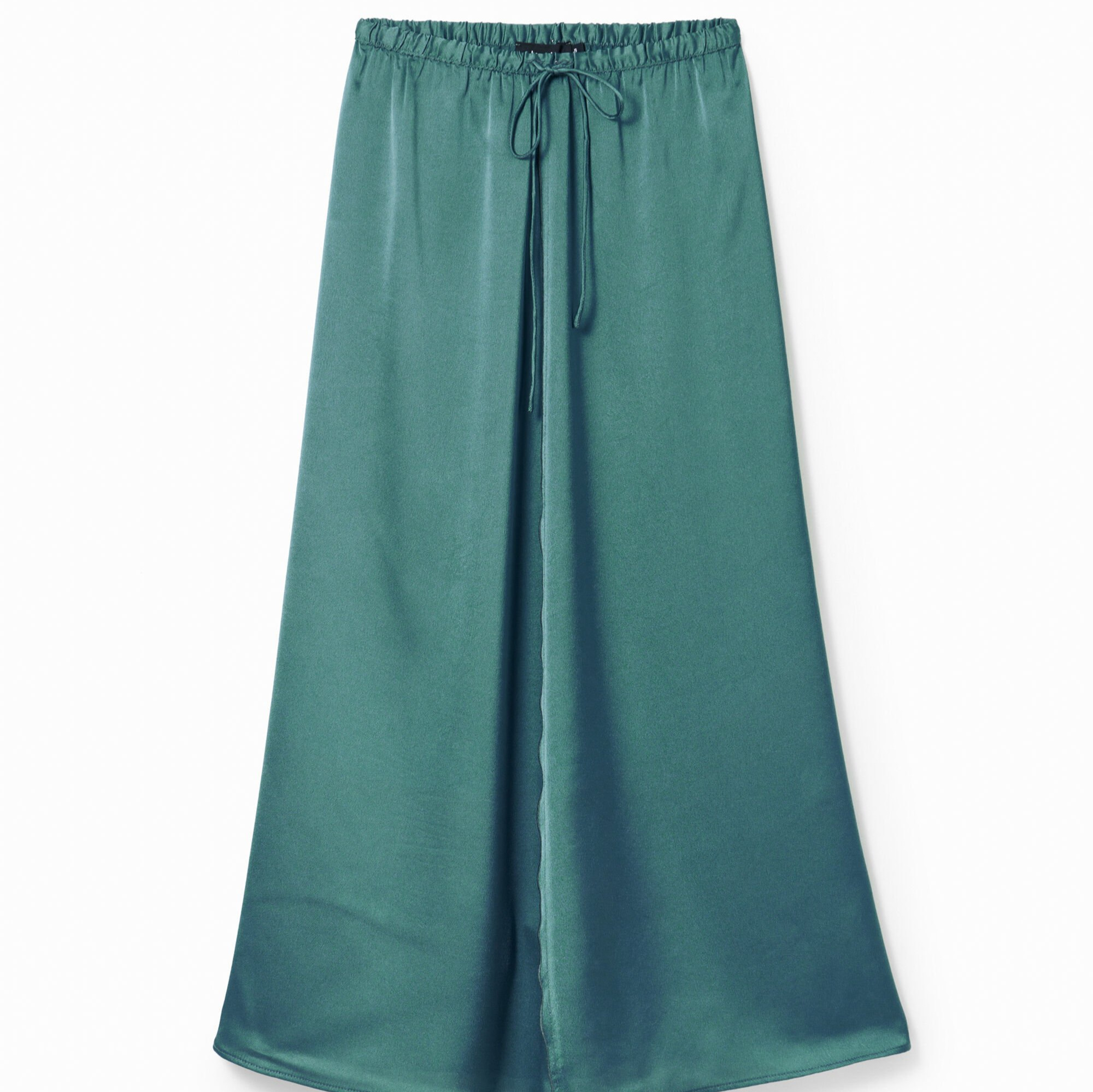 Falda midi satinada Desigual