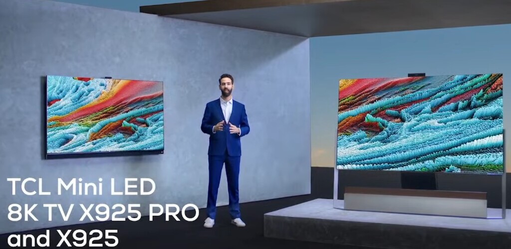 TCL presenta sus impresionantes teles X925 y X925 PRO: MiniLED, 8K, con HDMI 2.1, sonido firmado por Onkyo y Google TV