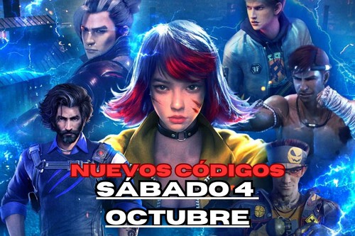 Codigos Free Fire Hoy
