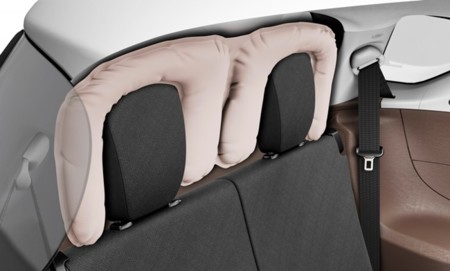 2011 Toyota Iq Rear Windows Airbag