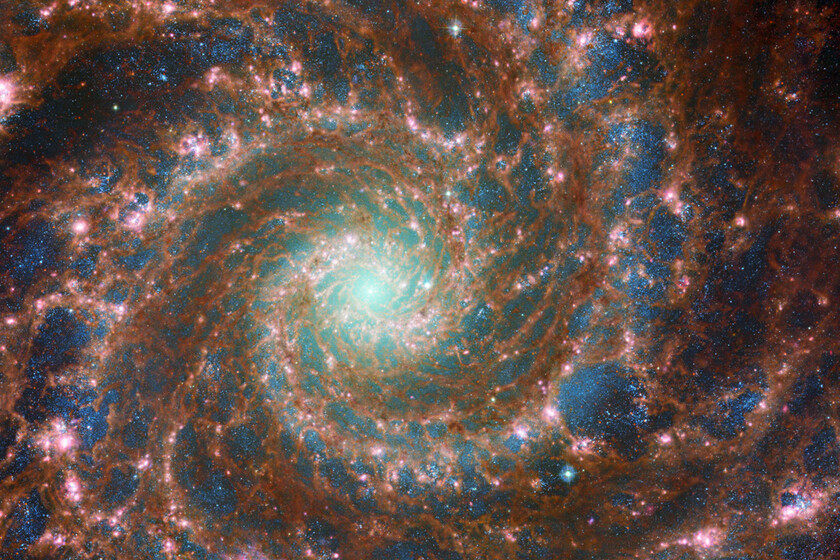 El telescopio James Webb colabora con el Hubble para mostrar el ...