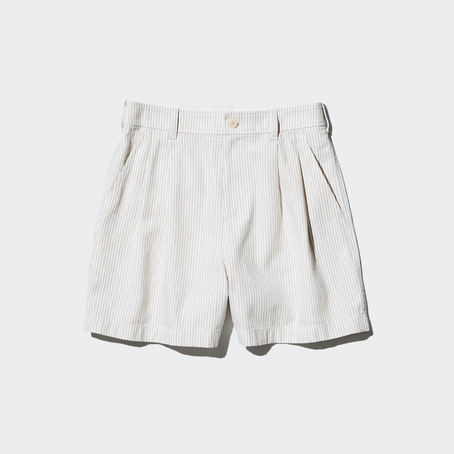 Pantalón Corto Lino Algodón (rayas)