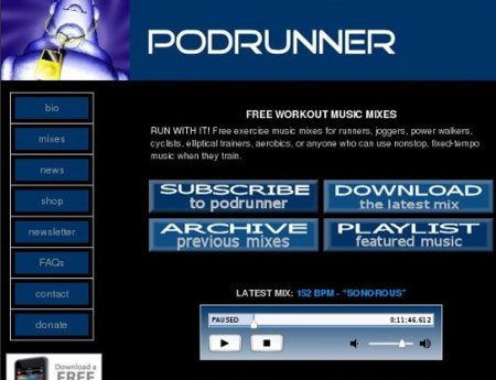 La mejor música para ejercitarte en Podrunner