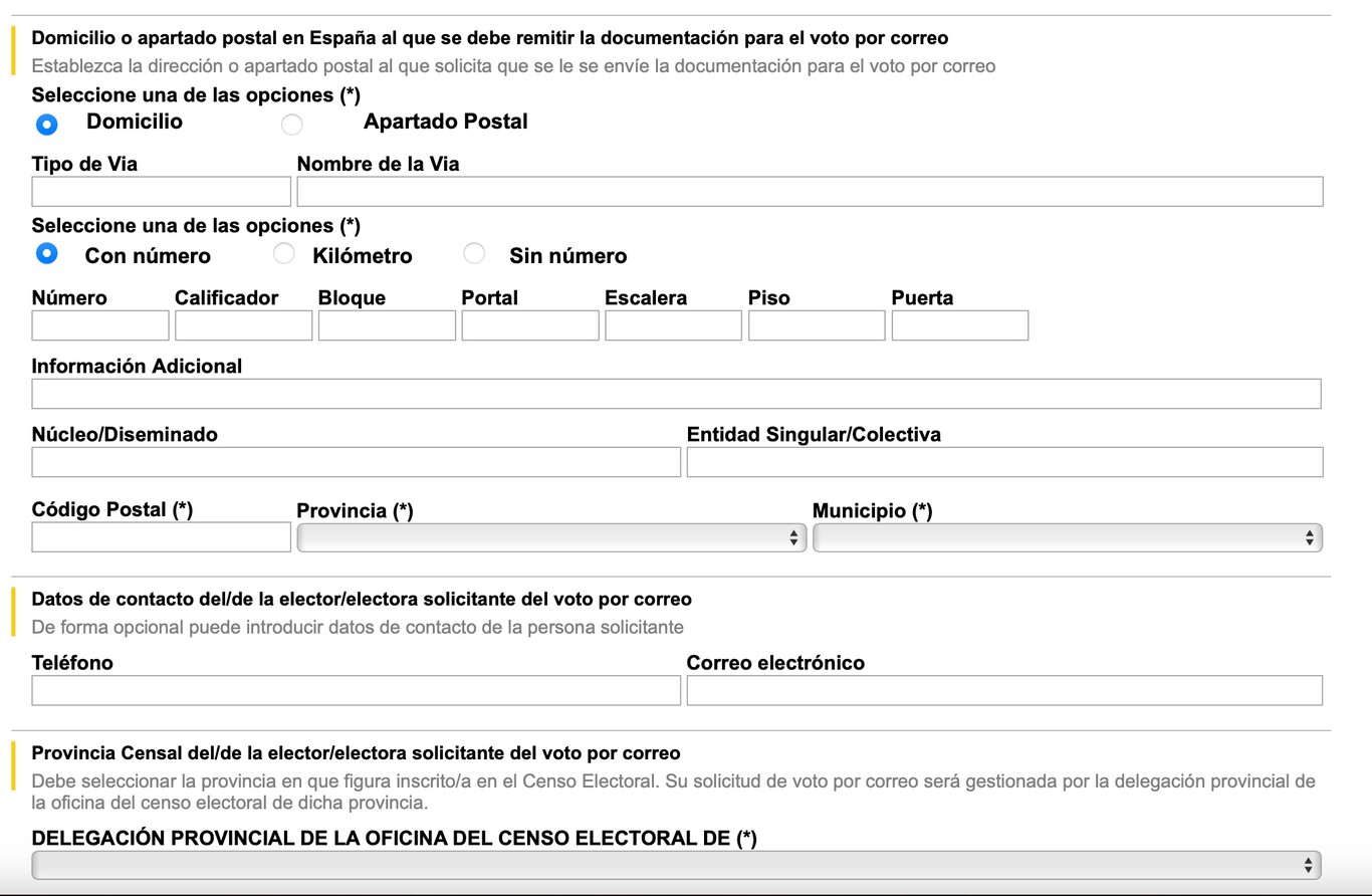 Cómo pedir el voto por correo para las elecciones generales del 23 de ...