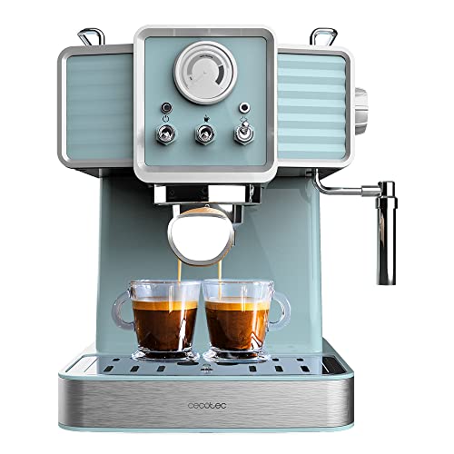 Cecotec Cafetera Express Power Espresso 20 Tradizionale Light Blue
