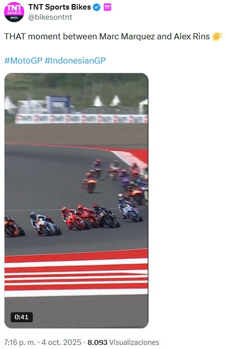 Marquez Rins Indonesia Motogp 2025