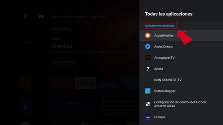 Aplicaciones instaladas