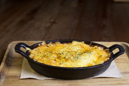Lasana De Ternera Con Queso De Oveja Gratinado C Pasapan