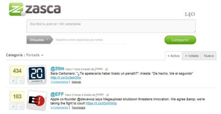 Vagos.es se transforma en Zasca.com, un agregador de contenidos procedentes de redes sociales