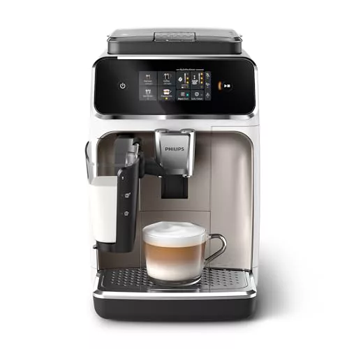 PHILIPS 2300 Cafetera Superautomática LatteGo, 4 bebidas