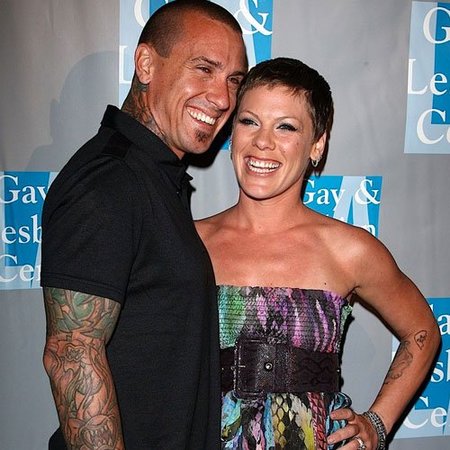 Pink y Carey Hart
