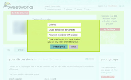Tweetworks, la opción más sencilla para crear grupos de usuarios en Twitter