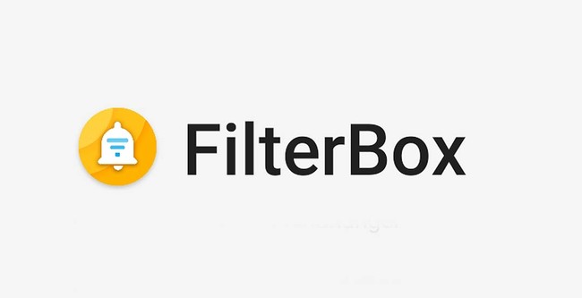 Control Notificaciones Aplicación Filterbox 