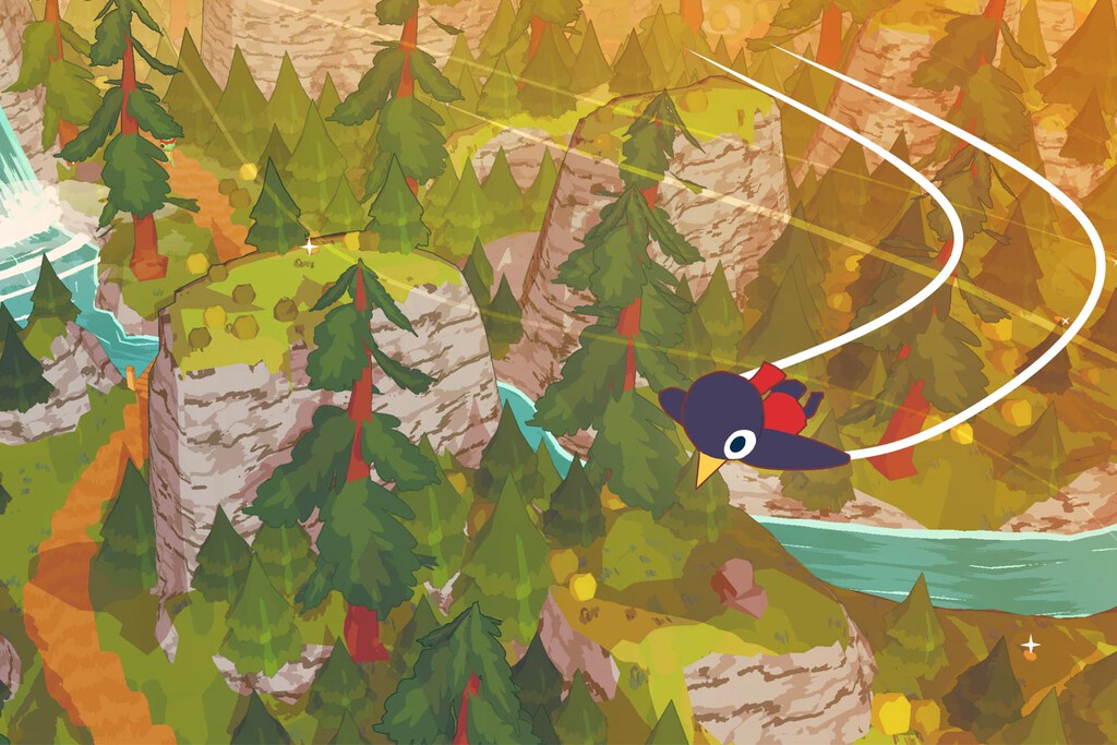 "Tal vez nunca termine este juego, así que lanzo la demo". Logró un 99% de reseñas positivas con A Short Hike, pero asume un mal final para su RPG