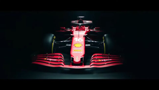 Leclerc Ferrari F1 2021
