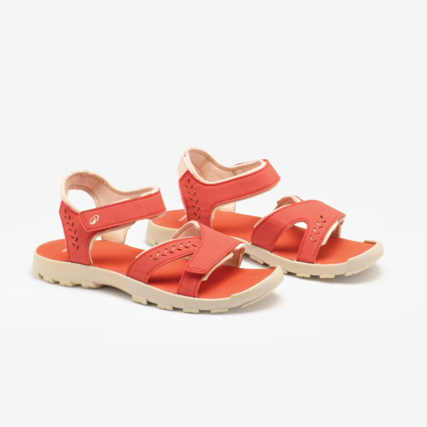 Quechua Sandalias de montaña y trekking mujer NH100 naranja
