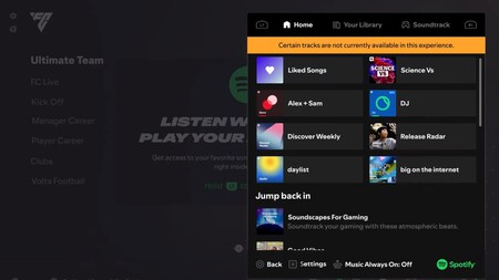 Como Usar Spotify Ea Sports Fc 25 Mexico