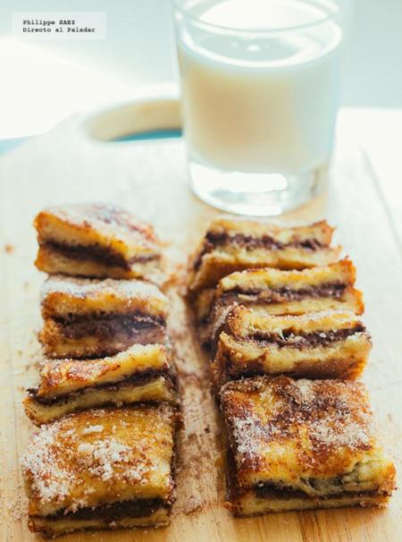 Pan francés de chocolate. Receta